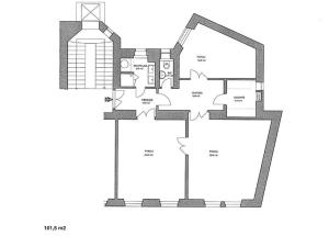 Pronájem bytu 3+1, Praha - Nové Město, Truhlářská, 101 m2