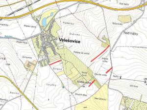 Prodej pole, Velešovice, 8815 m2