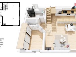 Prodej chaty, Zdiby - Brnky, Na Výsluní, 112 m2