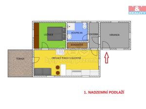 Prodej chaty, Samopše, 86 m2