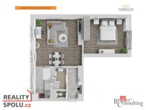 Prodej bytu 2+kk, Chrudim - Vestec, 67 m2
