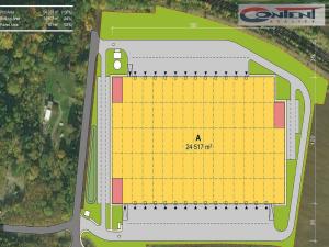 Pronájem výrobních prostor, Vyškov - Vyškov-Předměstí, Kroměřížská, 24517 m2