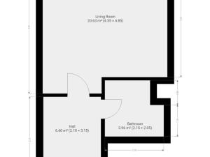 Pronájem bytu 1+kk, Praha - Řepy, Skuteckého, 31 m2