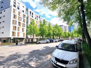 Pronájem bytu 1+kk, Praha - Holešovice, Jankovcova, 43 m2