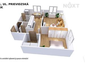 Prodej bytu 2+1, Šumperk, Prievidzská, 51 m2