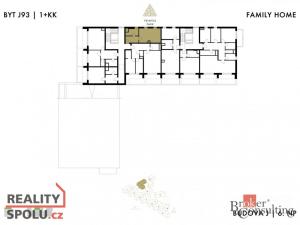 Prodej bytu 1+kk, Plzeň - Jižní Předměstí, Měděná, 39 m2