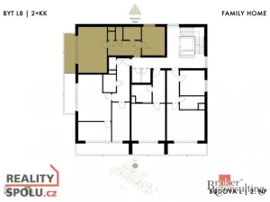 Prodej bytu 2+kk, Plzeň - Jižní Předměstí, Měděná, 71 m2
