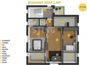 Prodej rodinného domu, Dolní Lhota, 240 m2