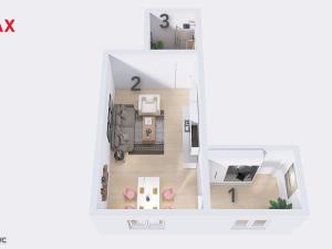 Pronájem bytu 1+kk, Šumperk, Žerotínova, 30 m2