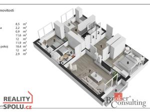 Prodej bytu 4+1, Jaroměř - Pražské Předměstí, Na Zavadilce, 76 m2