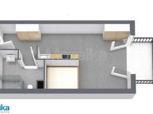 Pronájem bytu 1+kk, Lanškroun, Vančurova, 27 m2