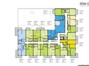 Prodej bytu 2+kk, Praha - Dolní Měcholupy, Honzíkova, 45 m2