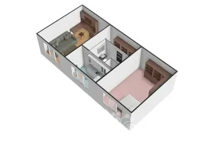 Prodej bytu 2+1, Praha - Malešice, Nad úžlabinou, 53 m2