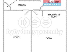 Prodej bytu 2+kk, Ústí nad Labem - Krásné Březno, Obvodová, 48 m2