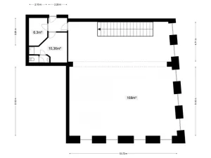 Prodej obchodního prostoru, Sušice, náměstí Svobody, 628 m2