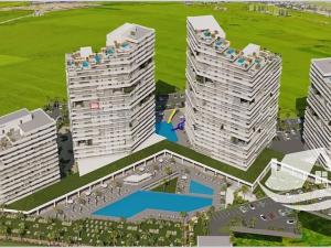 Prodej bytu 1+kk, Trikomo, Kypr, 39 m2