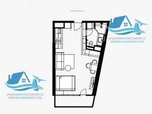 Prodej bytu 1+kk, Batumi (ბათუმი), Gruzie, 35 m2