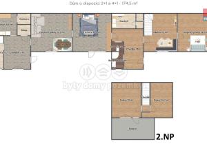 Prodej zemědělské usedlosti, Veltruby, Dlouhá, 174 m2