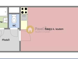 Prodej bytu 1+kk, Strakonice - Strakonice II, Na Ohradě, 33 m2