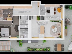 Prodej bytu 4+kk, Olomouc - Nová Ulice, Třída Jiřího Pelikána, 98 m2