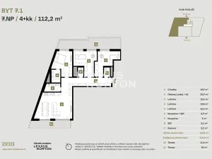 Prodej bytu 4+kk, Praha - Libeň, Zenklova, 112 m2