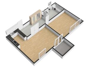 Pronájem bytu 2+kk, Praha - Vokovice, Tibetská, 75 m2