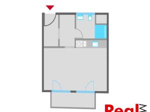 Pronájem bytu 1+kk, Brno - Přízřenice, Moravanská, 34 m2