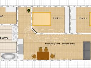 Pronájem bytu 3+kk, Praha - Libeň, Společná, 84 m2