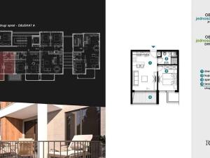 Prodej bytu 2+kk, Кавач, Černá Hora, 33 m2