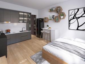Prodej bytu 1+kk, Karlovy Vary, Východní, 19 m2