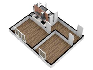 Pronájem bytu 2+kk, Praha - Žižkov, Jeseniova, 50 m2