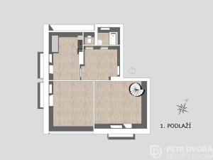 Prodej bytu 3+1, Praha - Košíře, Na Šmukýřce, 109 m2
