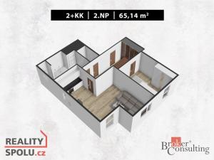 Prodej bytu 2+kk, Jablonec nad Nisou, Palackého, 65 m2