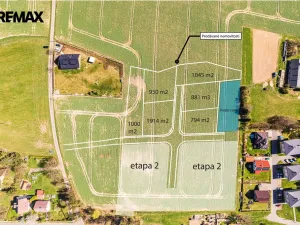 Prodej pozemku pro bydlení, Borová, 1045 m2
