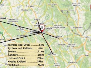Pronájem bytu 3+1, Vamberk, Struha, 61 m2