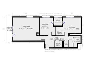Pronájem bytu 3+kk, Praha - Stodůlky, Plzeňská, 86 m2