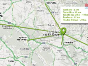 Pronájem bytu 3+1, Rychnov nad Kněžnou, Mírová, 70 m2