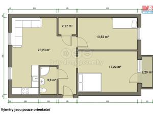 Prodej bytu 3+kk, Konstantinovy Lázně, Zahradní, 65 m2