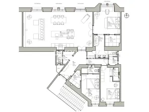 Pronájem bytu 4+kk, Praha - Vinohrady, Chodská, 143 m2