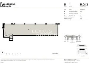 Pronájem komerční nemovitosti, Kralupy nad Vltavou, Husova, 74 m2