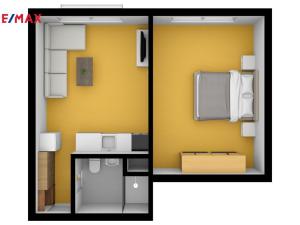 Pronájem bytu 2+kk, Česká Lípa, Železničářská, 36 m2