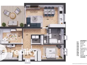 Prodej rodinného domu, Jesenec, 113 m2