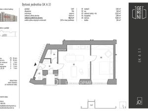 Prodej bytu 2+kk, Kolín, Zengrova, 48 m2