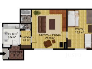 Prodej rodinného domu, Štěkeň, Klostermannova, 51 m2