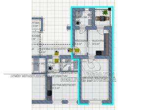 Pronájem bytu 1+1, České Budějovice, Fráni Šrámka, 40 m2