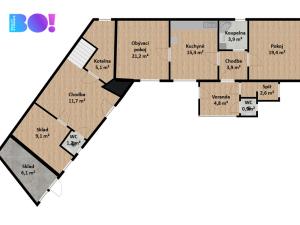 Prodej rodinného domu, Ondřejov, Krátká, 141 m2