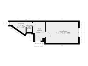 Pronájem bytu 1+kk, Praha - Nusle, U družstva Repo, 41 m2