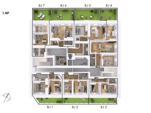 Prodej bytu 2+kk, Postupice, Blanická, 49 m2
