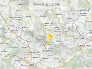 Prodej pole, Nová Ves nad Popelkou, 2642 m2