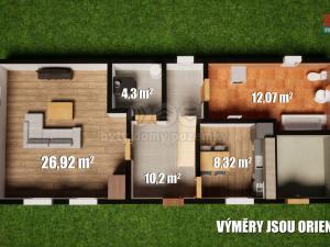 Prodej rodinného domu, Frýdlant, Údolí, 95 m2
